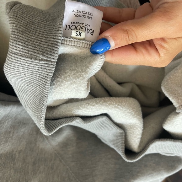 Ragdoll Oversize Sweatshirt Grey - Picture 5 of 6